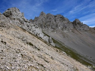 Pfaiserspitze (2345 m), Nordkette, Tyrolsko