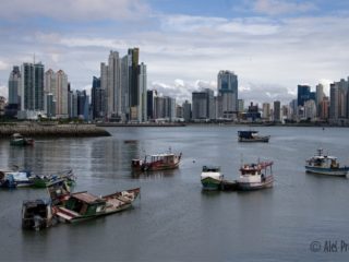 Moderní část hlavního města Panama
