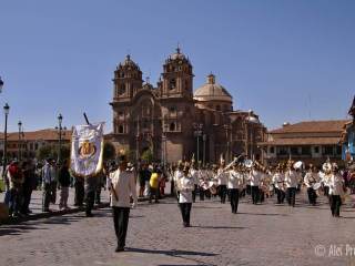 Cusco, náměstí Plaza de Armas