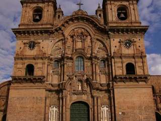 Cuzco, katedrála na náměstí Plaza de Armas