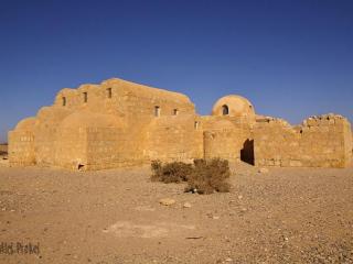 Pouštní hrad Qasr Amra