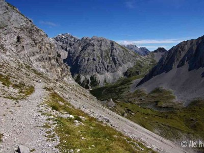 Pod vrcholem Südliches Gleierschtaler Brandjoch, Nordkete