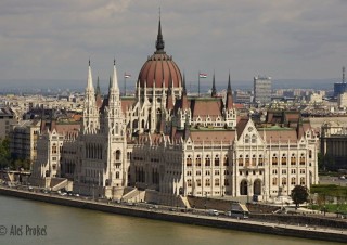 Budapešt, parlament Országház