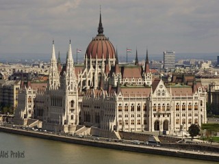 Budapešt, parlament Országház