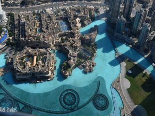 Dubaj, pohled z Burj Khalify