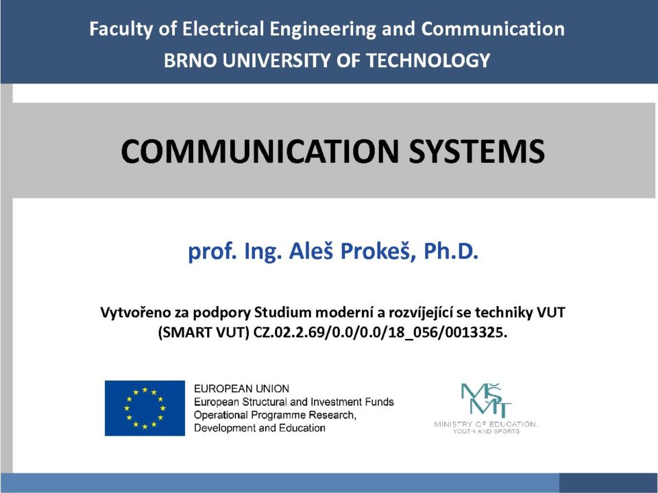 Commmunication systems