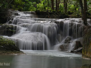 Národní park Erawan, vodopád úroveň 2